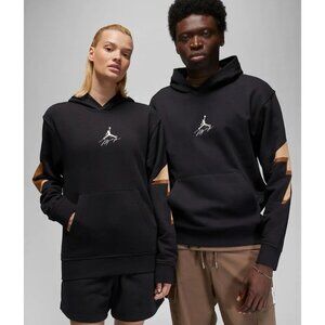 Air Jordan Essentials Fleece Pullover Hoodie Size L Men's Black FB7336 010